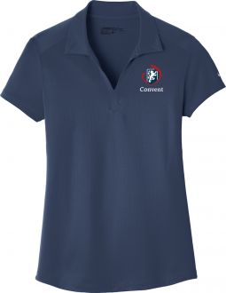 CONVENT - Nike Ladies Dri-FIT Legacy Polo, Midnight Navy